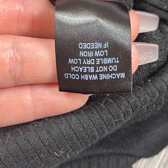 SLATE & WILLOW High Neck Sheer Sleeve Sweater - Picture 5 of 5